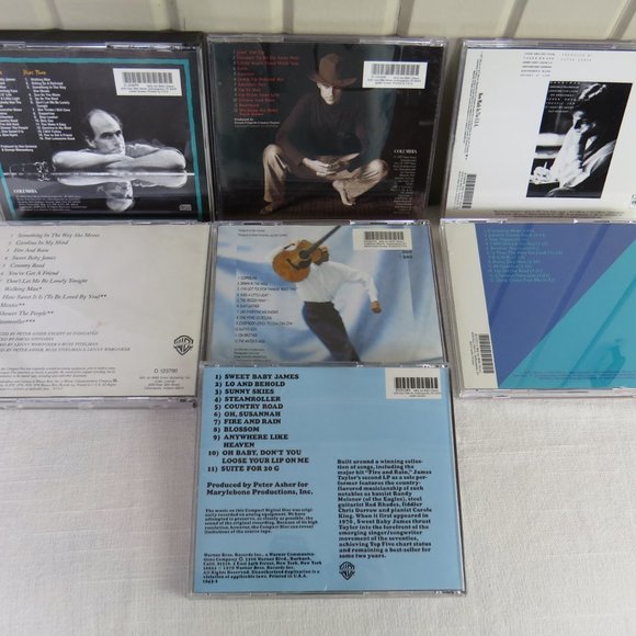 James Taylor Musician CD Bundle - 8 Discs Total - Soft Rock Folk Pop - Picture 2 of 7